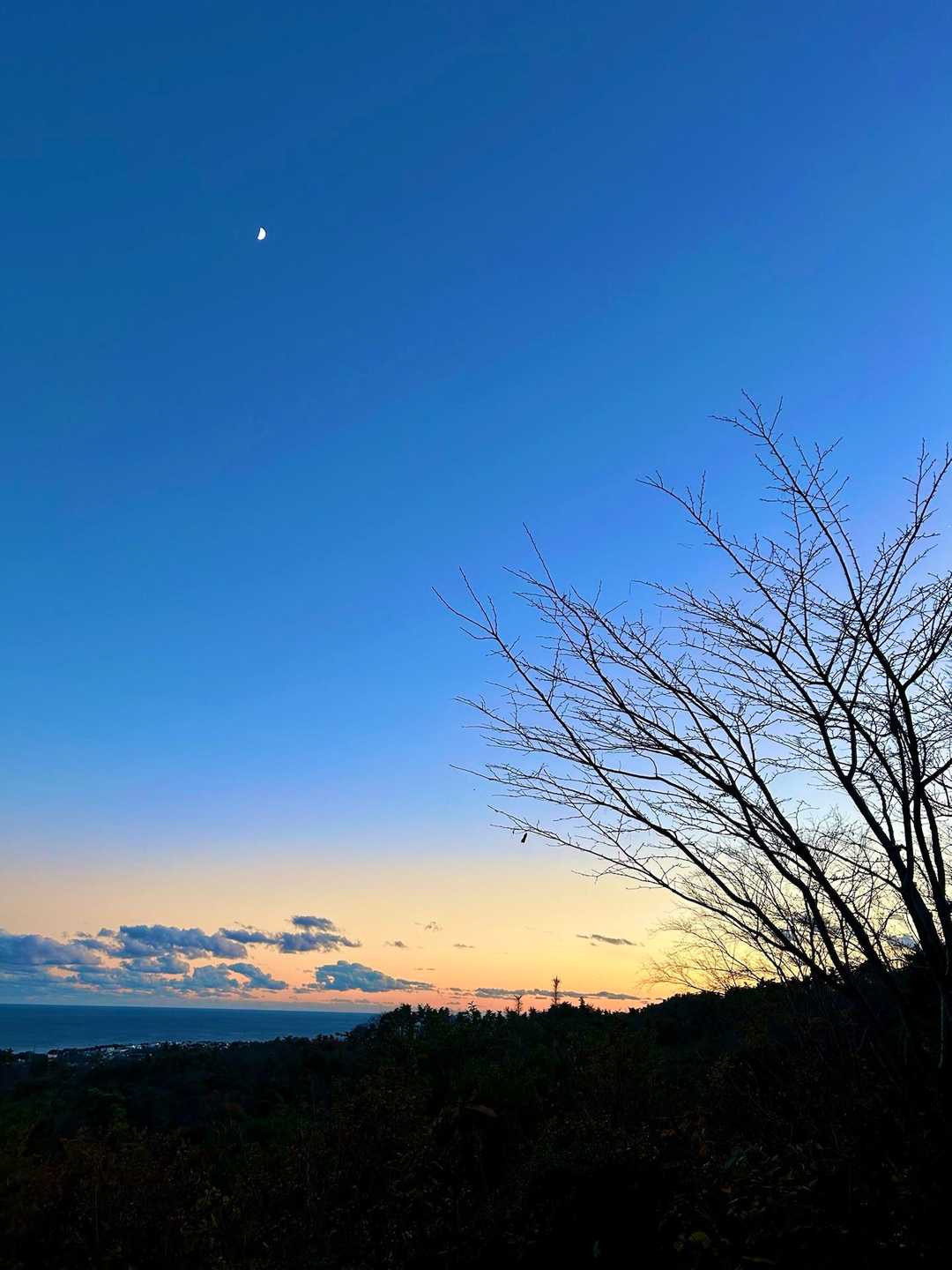 西の方は夕焼け綺麗✨