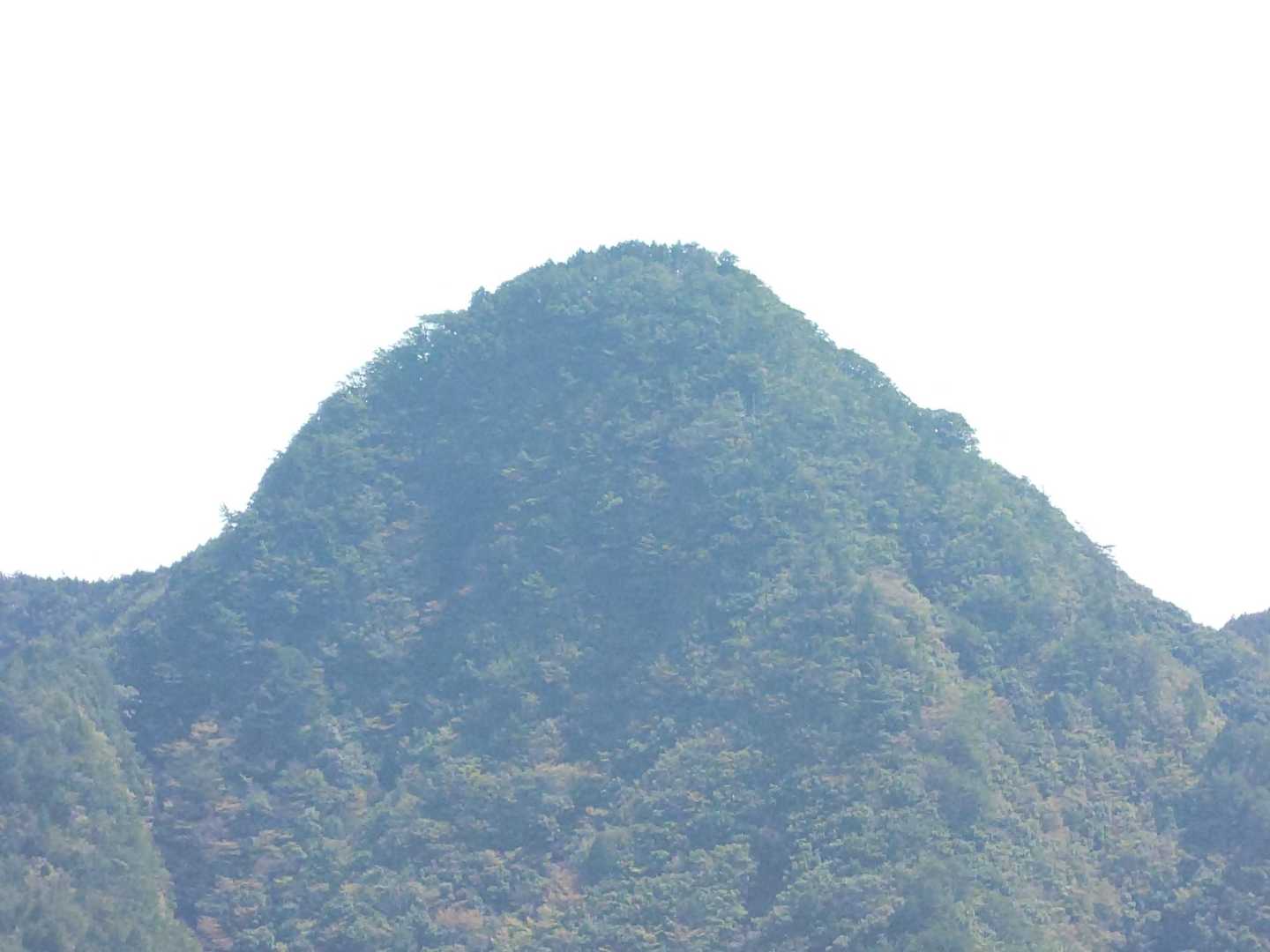 先週に登った大塔山‼️