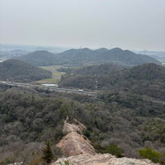 登り切ると絶景😀