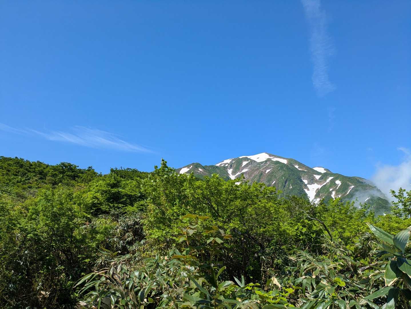 石抱橋バス停-道行山-百草ノ池-越後駒ヶ岳 往復コースの写真
