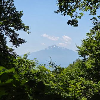 岩木山✨