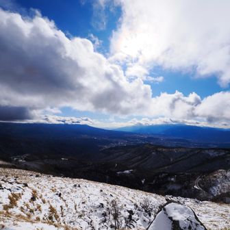 八ヶ岳連峰〜南アルプス。