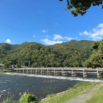 嵐山、渡月橋の景観は外せない