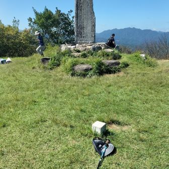 山頂に着きました、360°見渡せます