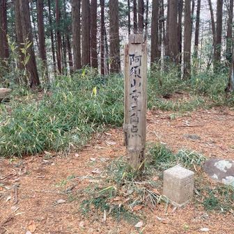 阿須山二等三角点