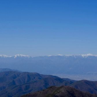南アルプスが一望できます