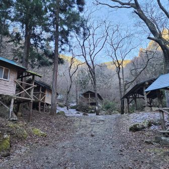 誰もいないキャンプ場
ここから分岐が多くて迷う
今日は間違ってる方へ方へ行ってしまう