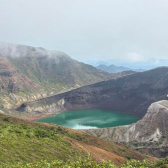 怪我が治りつつ、旅行できるようになりお釜が見れてラッキーでした。