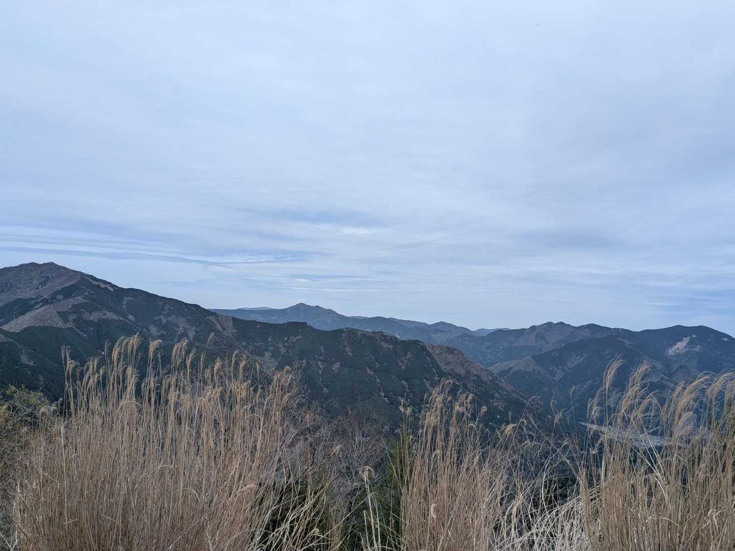 岡山県の最高峰、後山方面が望めます👀