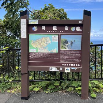 屏風岩展望所。