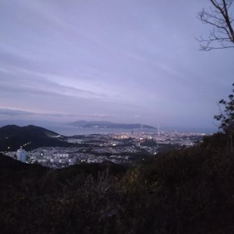 横尾山から西側　淡路島方面
