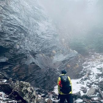 ひろさんにとって頂いた一枚。
次回は氷結した時にお邪魔したいと思います。
また一つ、英彦山に宿題が出来ました😊