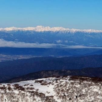 北アルプスもバッチリ