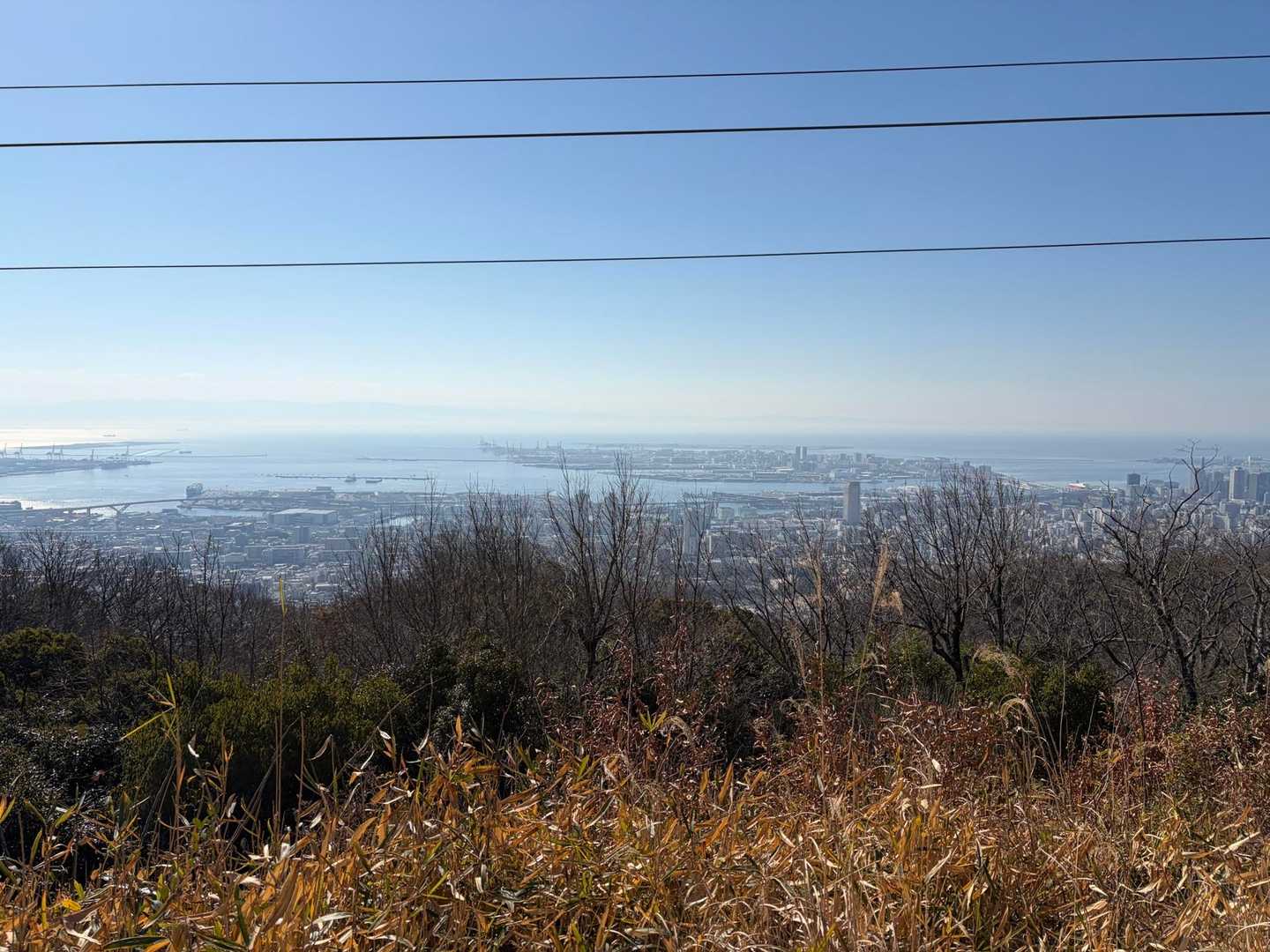 杣谷峠-摩耶山-摩耶ケーブル下バス停 縦走コースの写真