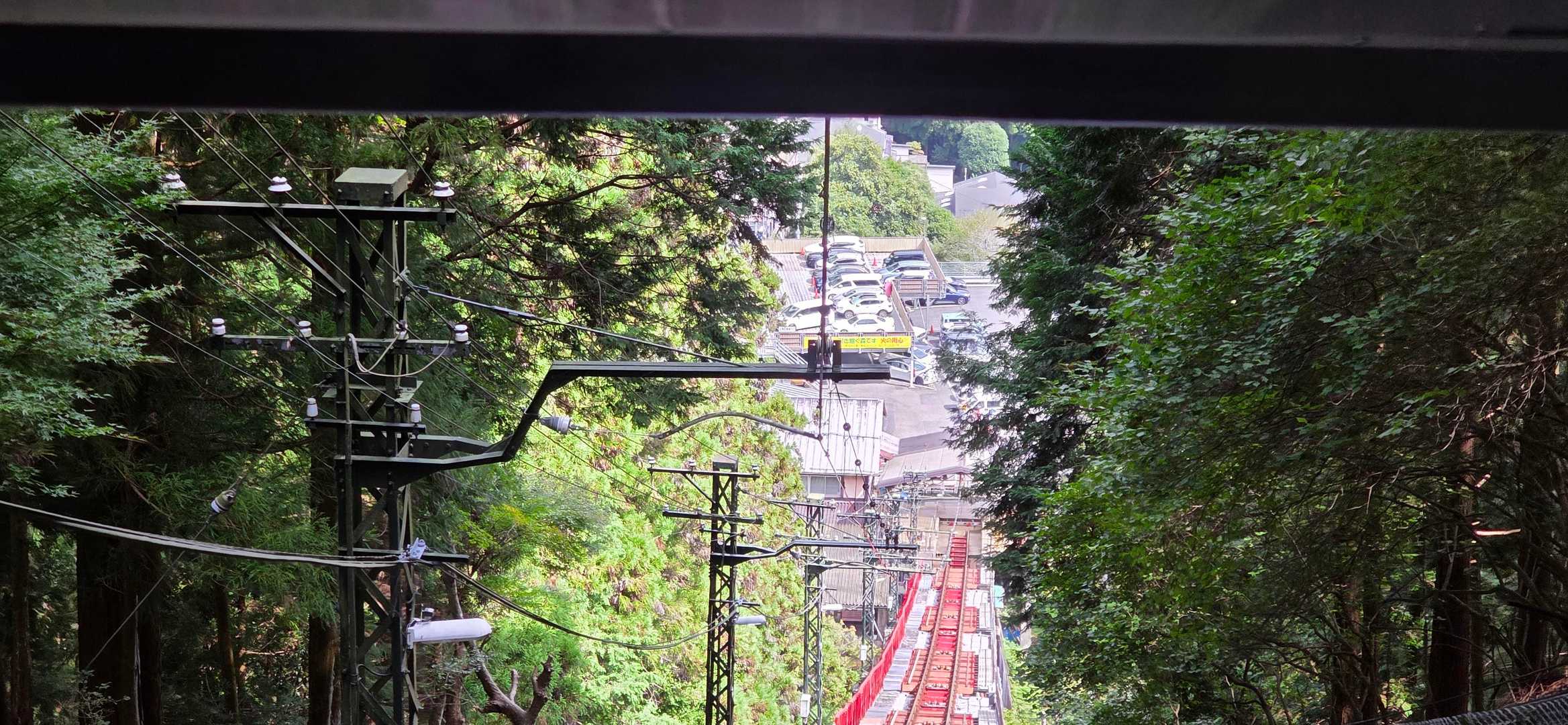 古里駅-大塚山-御嶽神社-御岳山-滝本駅-ケーブル下バス停 縦走コースの写真