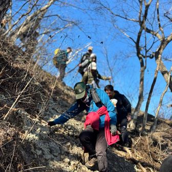 くだりも慎重に〜。