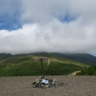 東峰と浅間山