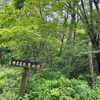 無事、熊にも(人にも)会わずに下山