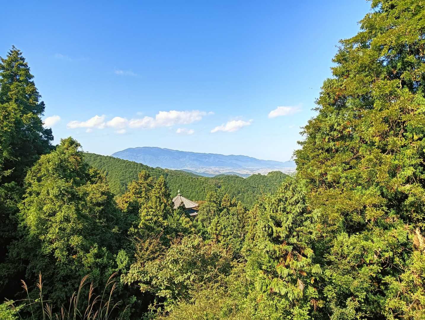 大和葛城山が見えてきました