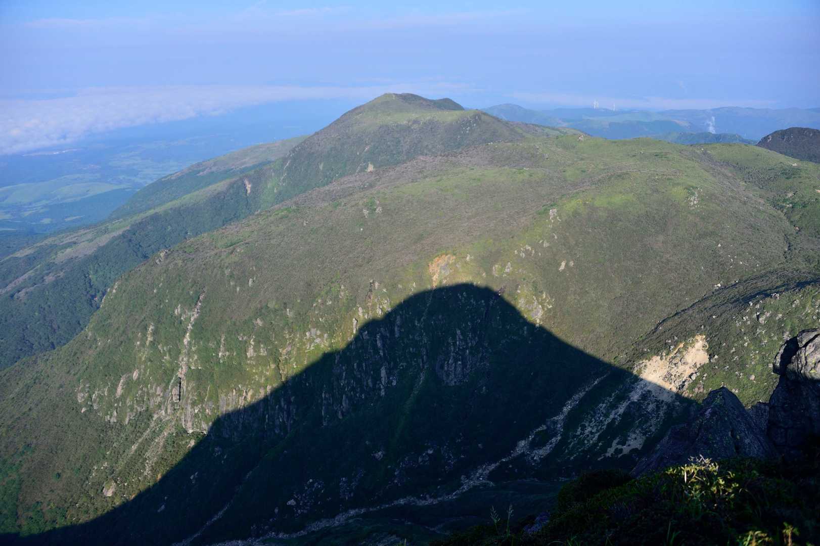 開聞岳の時はこのような写真を撮った後で大変な目に遭ったが・・・