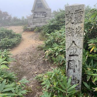 金剛堂山山頂
