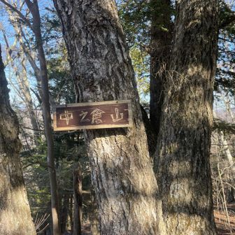 中之倉山、到着。