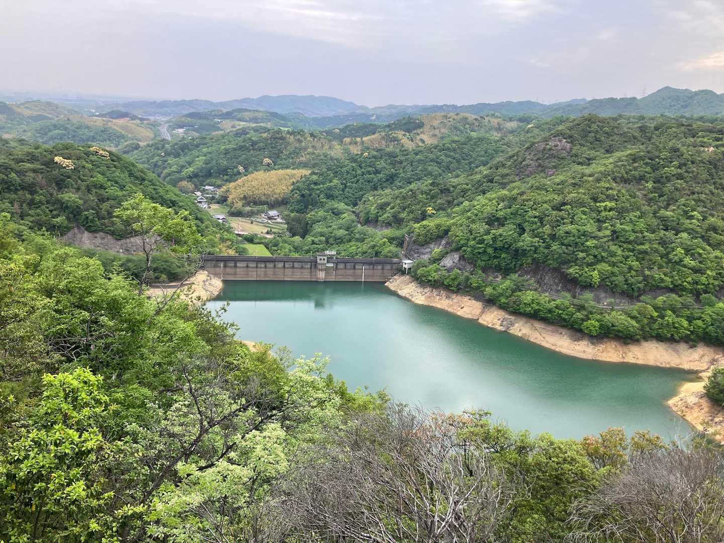 🟢　翠色の永楽ダム湖　🟢　新緑　🟢