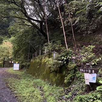 右上へ登山口がある