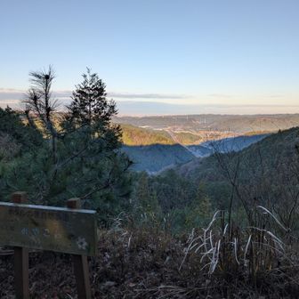 平成の大崩れの展望スポットより。新東名でサイレンがひっきりなしに鳴ってました