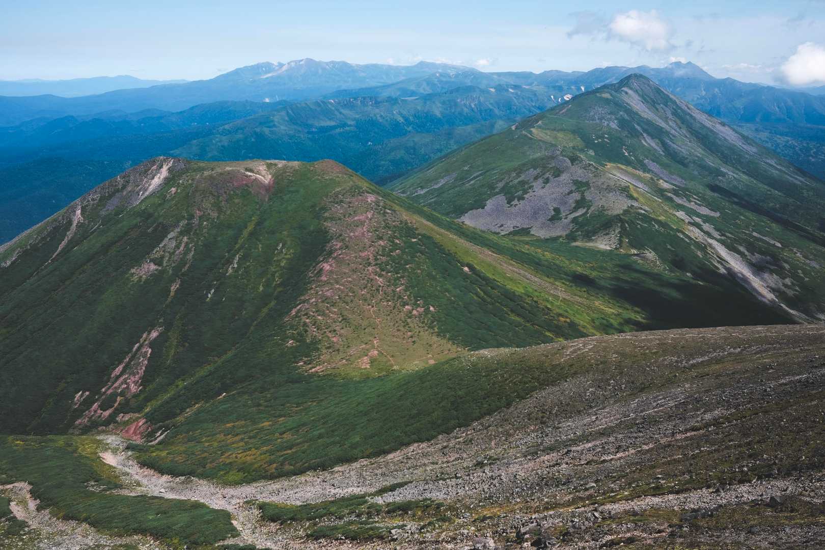 望岳台登山口-十勝岳-美瑛岳 周回コースの写真