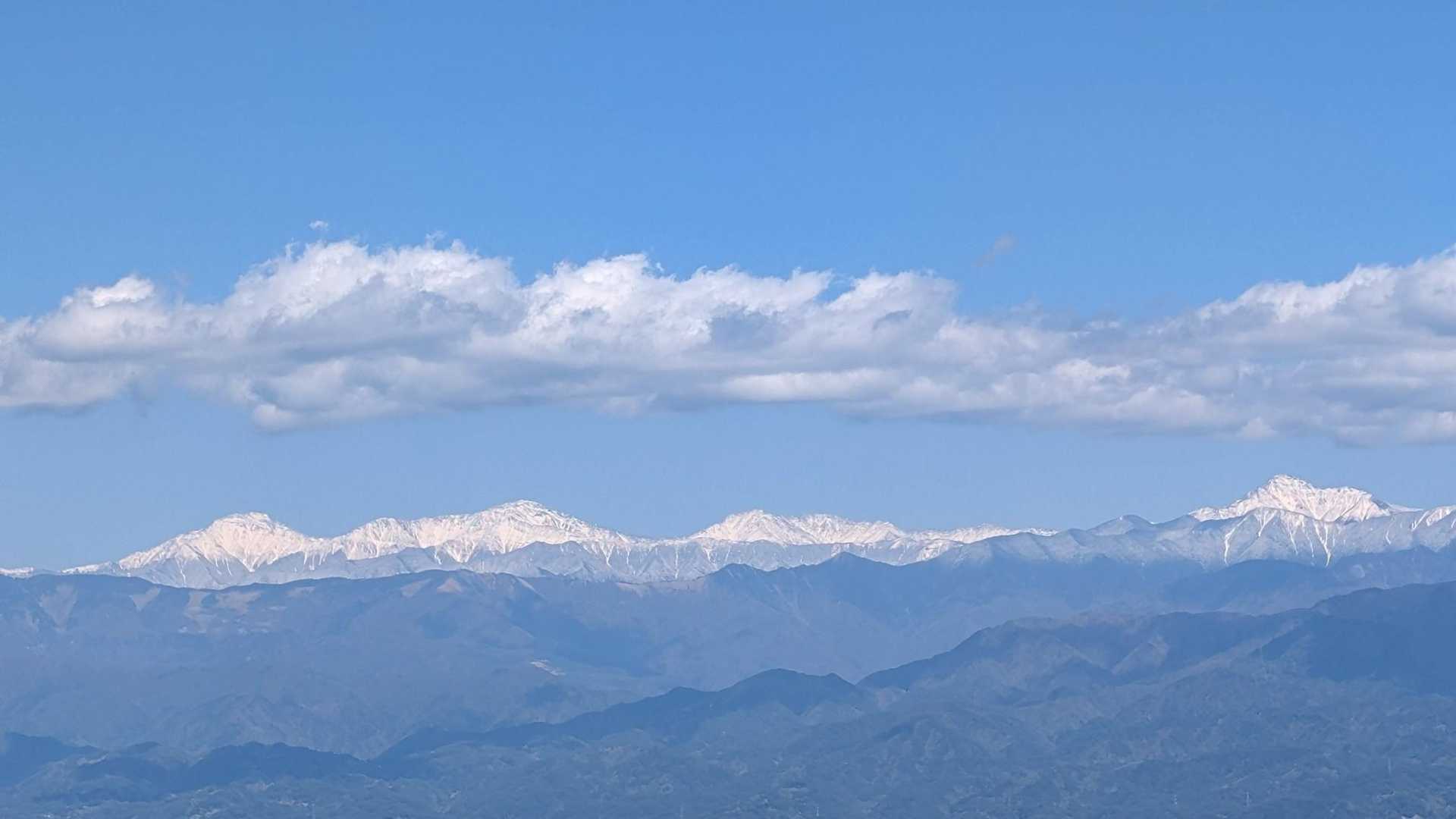 白根三山〜塩見岳