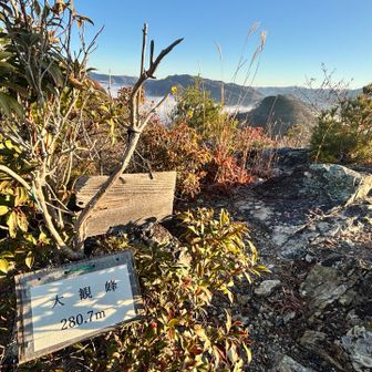 大観峰。美女平とか大観峰とか、立山黒部アルペンルート的な名前のピークが多いですな。