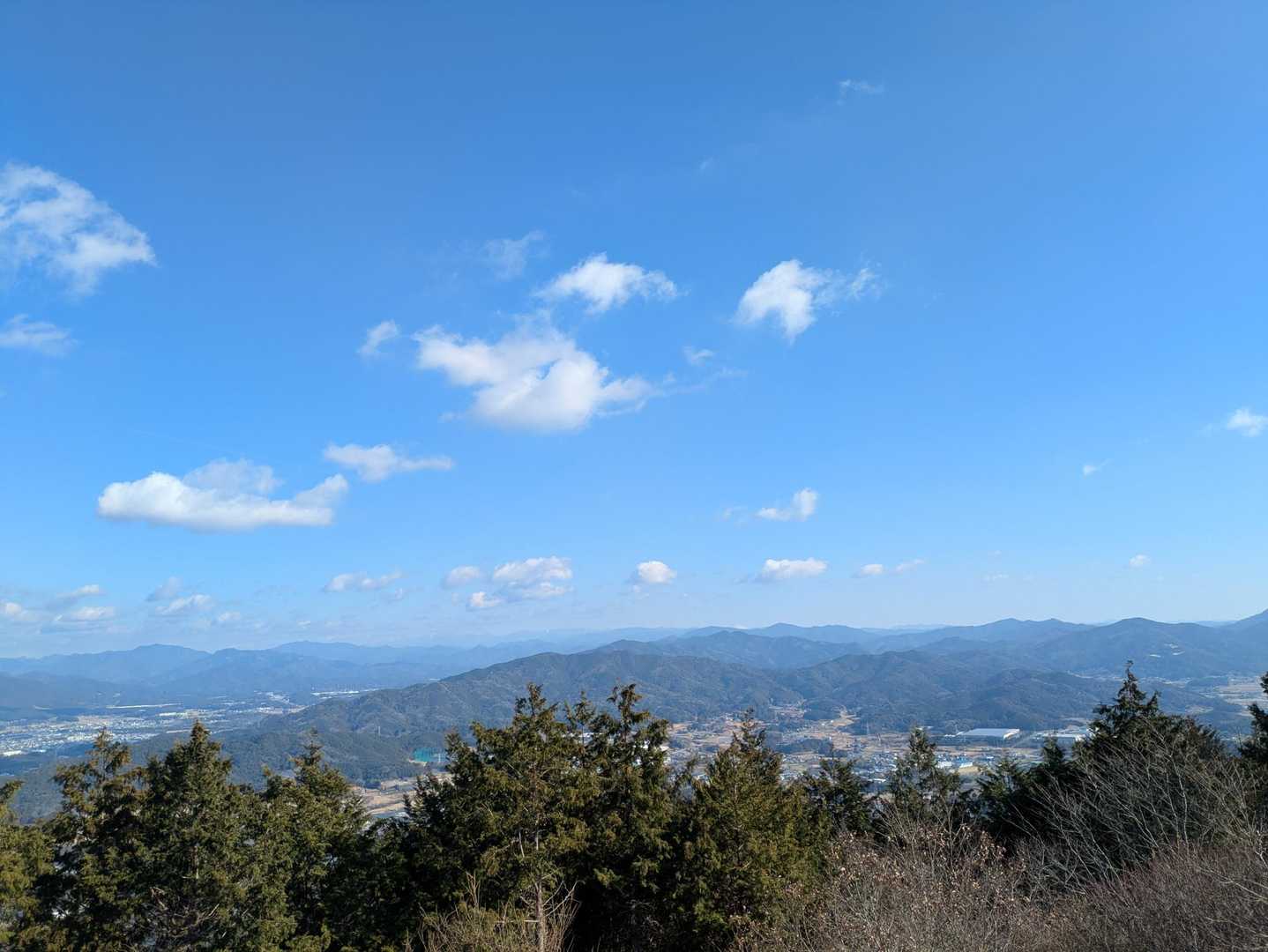 吉祥山 往復コースの写真
