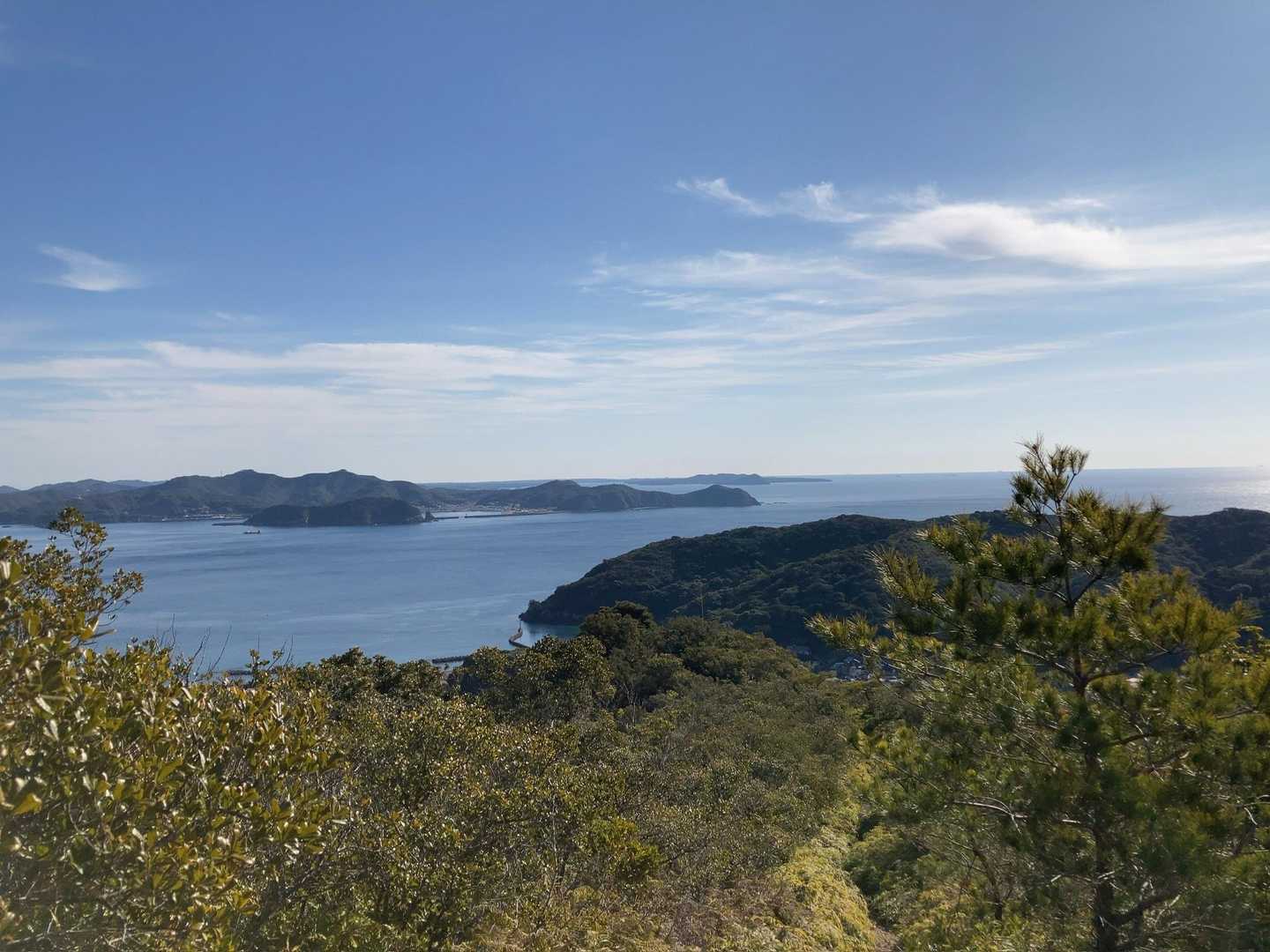 相賀浅間山-北峰-局ヶ頂-網代浜-米子浜 周回コースの写真