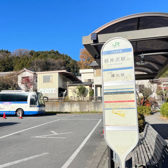 ここから軽井沢駅に直行バスで戻るよ
¥520
