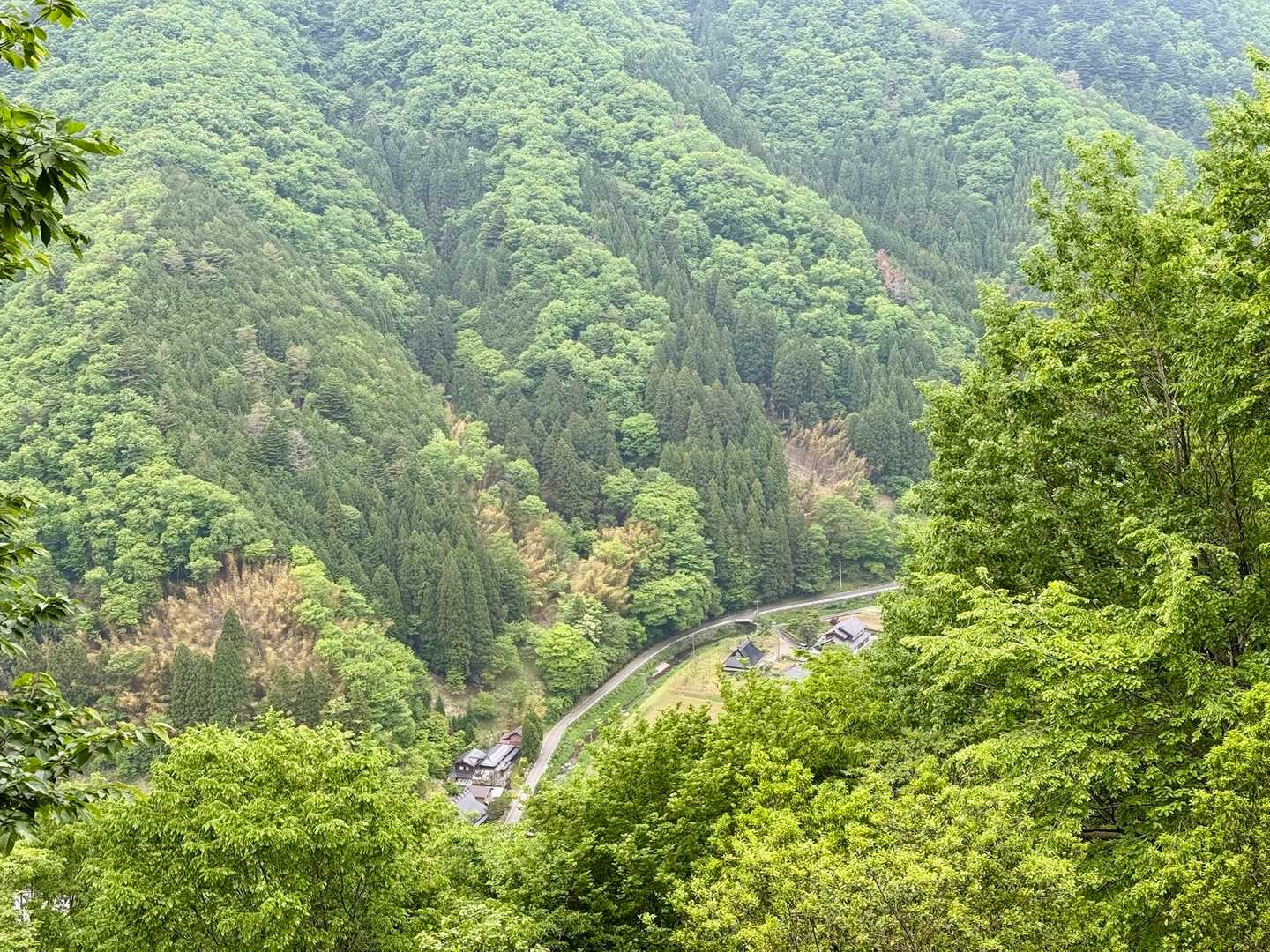 　町が見下ろせるポイント