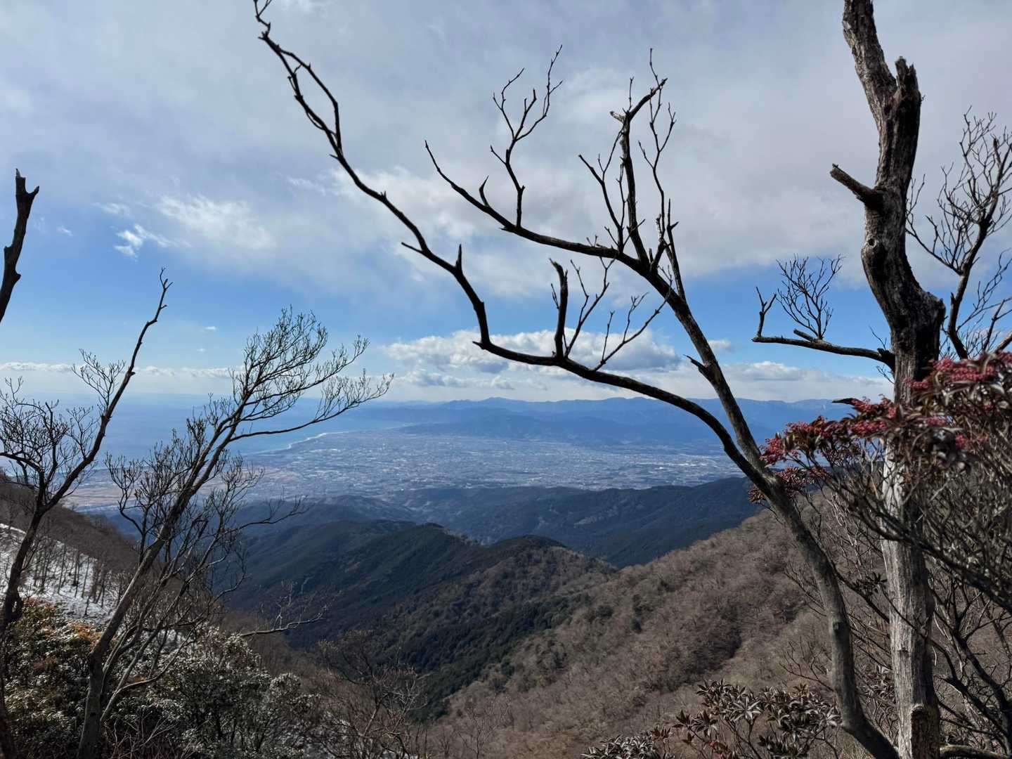 強風だけど景色良し👍