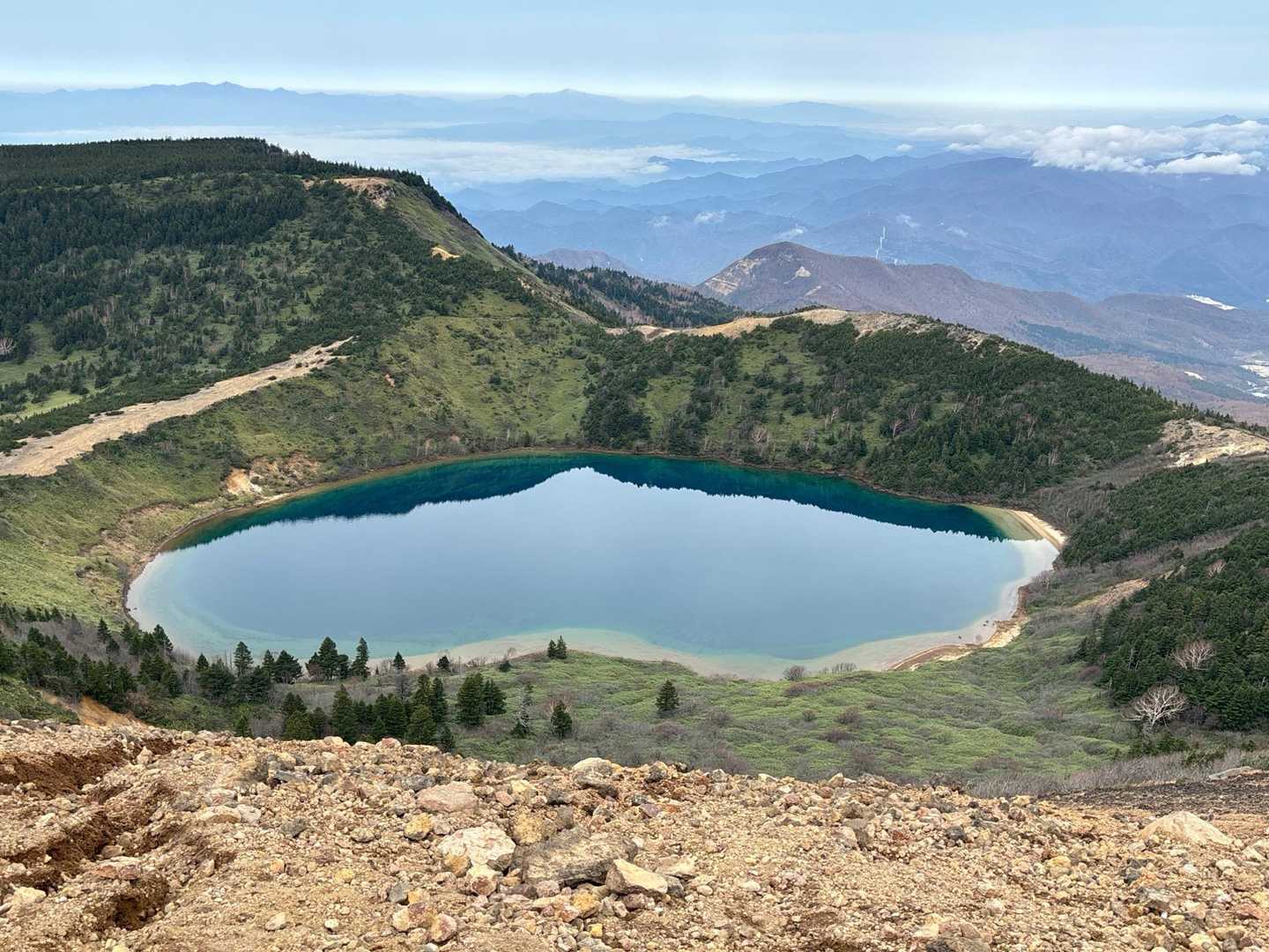 中天狗-駱駝山-一切経山 周回コースの写真