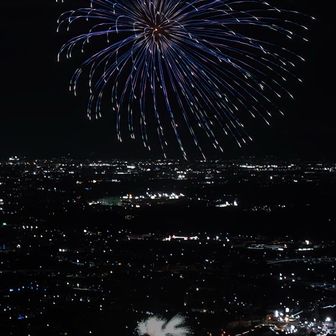 そうとは知らないまま花火を撮ってるワタシ