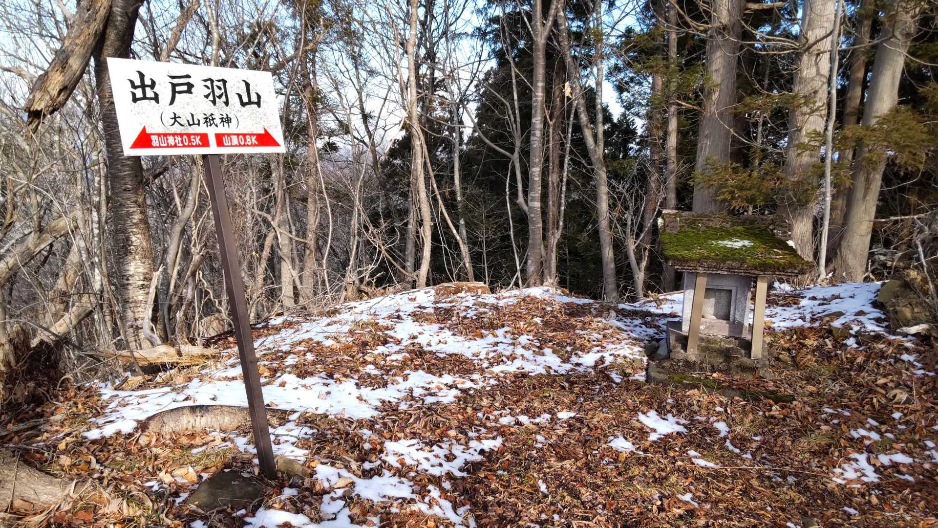 出戸羽山 到着   380m