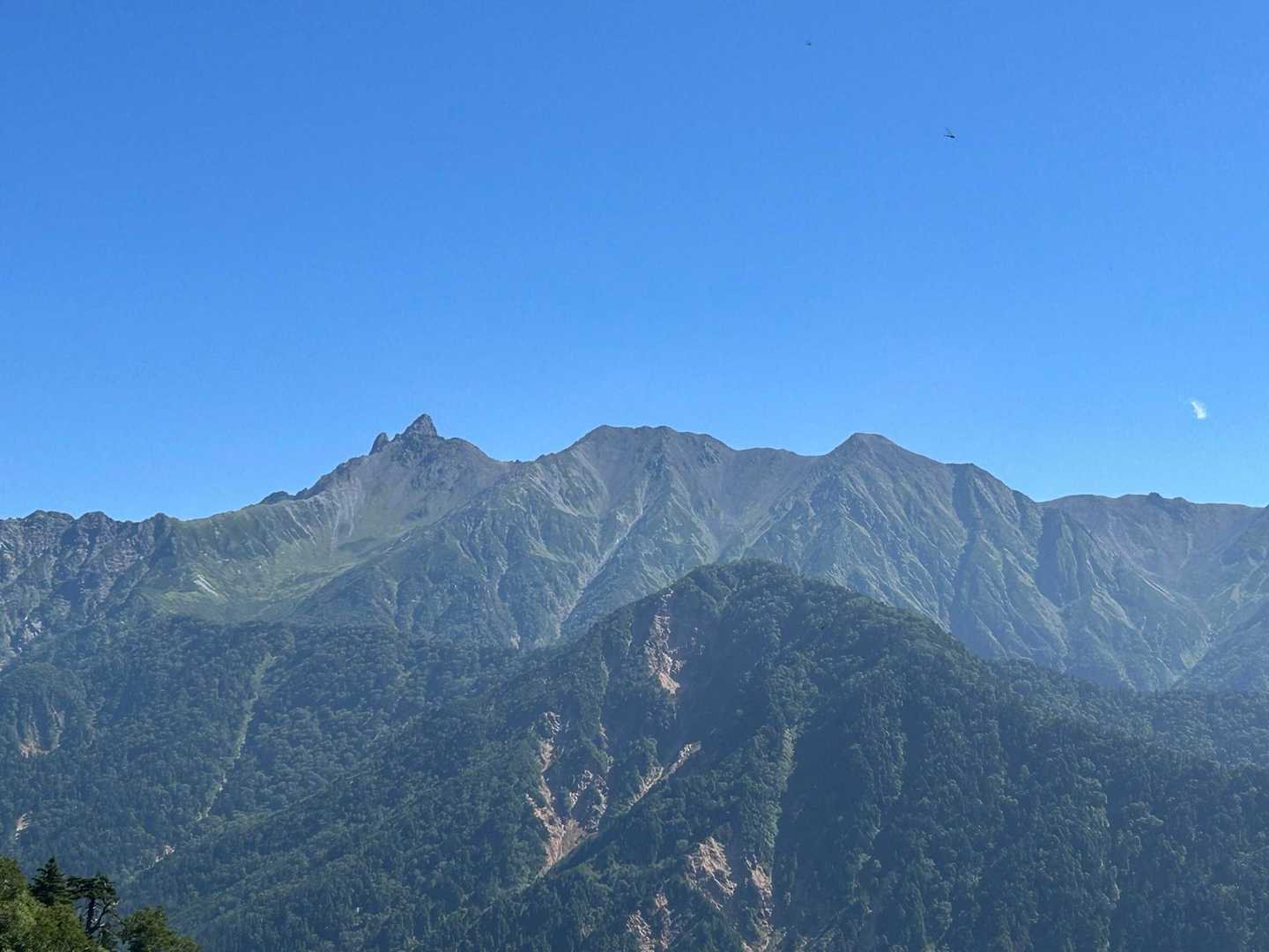 新穂高温泉駅-笠ヶ岳・双六岳・わさび平 登山道入口-笠新道 周回コースの写真