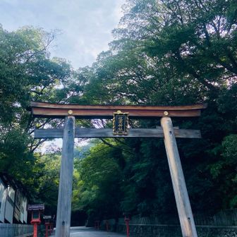 枚岡公園を経て枚岡神社へ