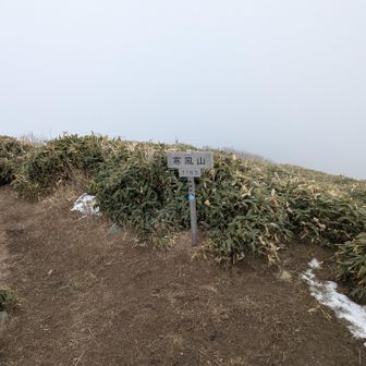 寒風山到着。ガス！