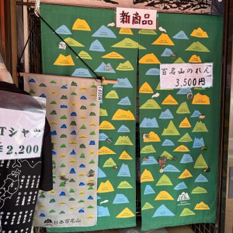 こちらは新商品。今風にアレンジされてます。でも山の名前が漢字表記じゃないのかー🤔