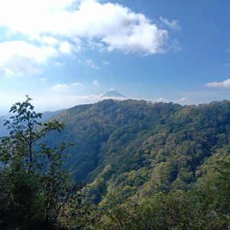 No40からの富士山。