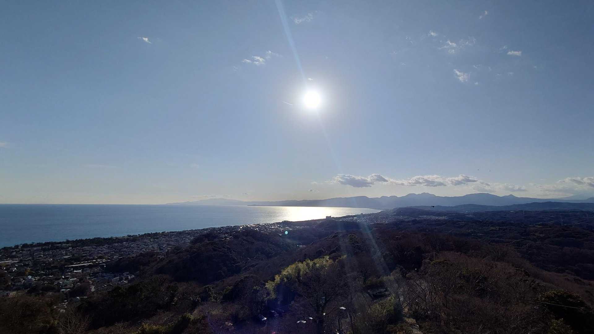 大磯駅-紅葉山-浅間山-高麗山 縦走コースの写真