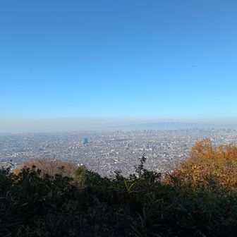ケーブルカー駅近くからの展望