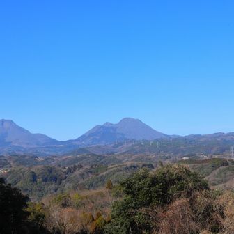 由布岳、鶴見岳、高崎山