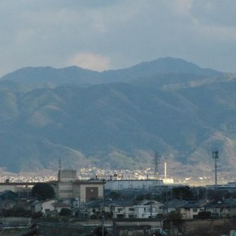 真平山（左）と貝ヶ平山のようです。