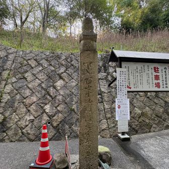 神社の下に179町石
今日は180全部の町石の写真を撮るぞ〜✊🏻と意気込んでいました😅

ちょっと神社で時間ロスしたので急がねば💦
